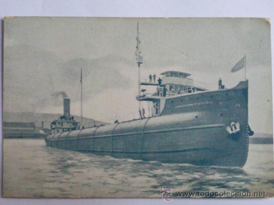 Postales: POSTAL MARITIMA, VAPOR ALEXANDER M&ordm; DOUGALL - Foto 1