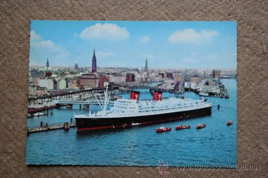 Postales: Postal. Passagier.- Schnelldamper &rdquo;Hanseatic&rdquo;. - Foto 1