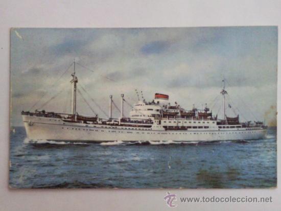 Postales: POSTAL BUQUE AMERICO VESPUCCI, - Foto 1