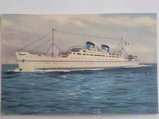 Postales: POSTAL TRANSATLANTICO M/N SURRIENTO - Foto 1