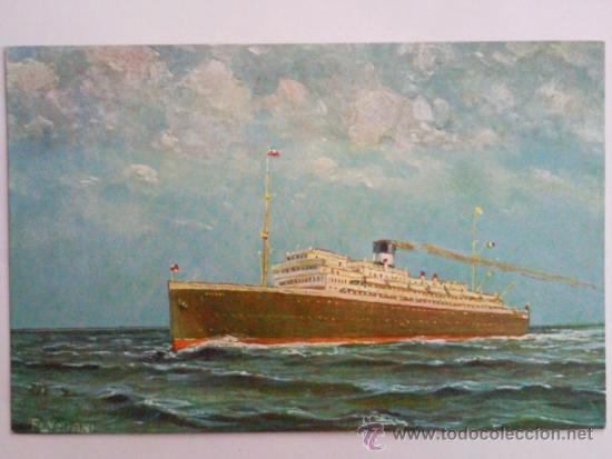 Postales: POSTAL TRANSATLANTICO, - Foto 1