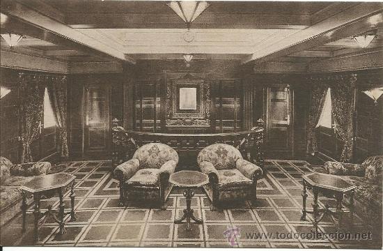 Postales: COMPA&Ntilde;IA TRANSMEDITERRANEA.-CIUDAD DE VALENCIA.-HALL - Foto 1