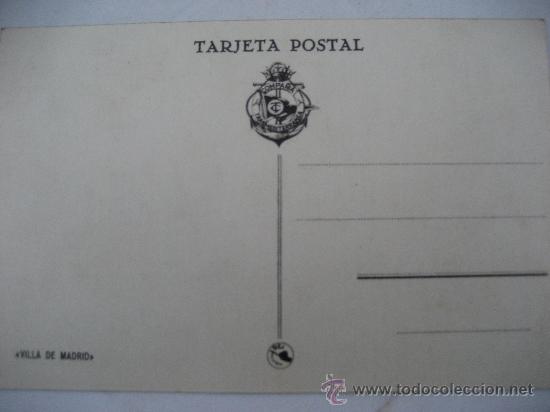 Postales: Villa de Madrid. Compa&ntilde;ia Transmediterranea. Postal sin circular - Foto 2