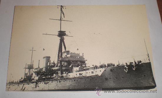 Postales: Postal de bazan, Acorazado HMS DREADNOUGHT - Foto 1