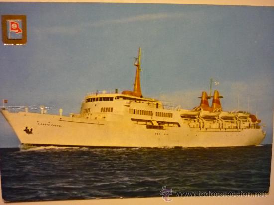 Postales: POSTAL BARCO CIA.TRANSMEDITERRANEA - Foto 1