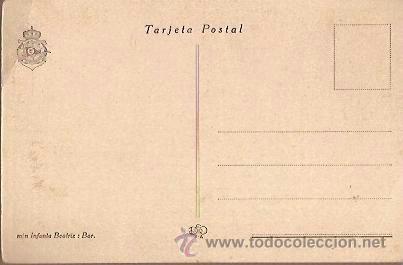 Postales: ANTIGUA POSTAL M N  INFANTA BEATRIZ BAR - Foto 2