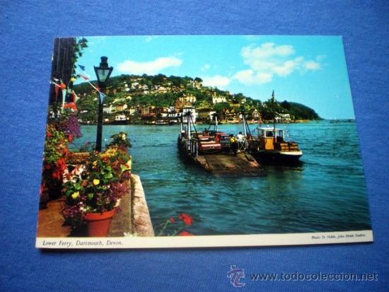 Postales: POSTAL LOWER FERRY EN DARTMOUTH DEVON NO CIRCULADA - Foto 1