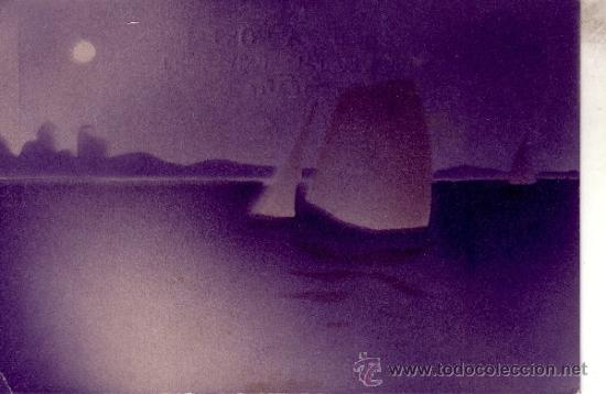 Postales: POSTAL DE PRINCIPIOS DEL SIGLO XX DEL TEMA BARCOS - Foto 1