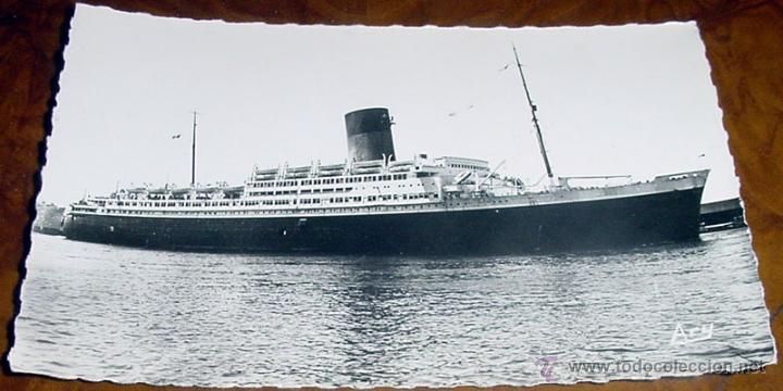 Postales: ANTIGUA POSTAL DEL BARCO PASTEUR . - SIN CIRCULAR - Foto 1