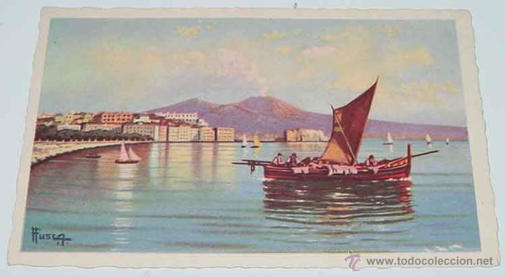 Postales: ANTIGUA POSTAL DE BARCA EN NAPOLI - NO CIRCULADA. - Foto 1