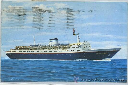 Postales: POSTAL DE BARCO: MS. STELLA OCEANIS   P-BAR-358 - Foto 1