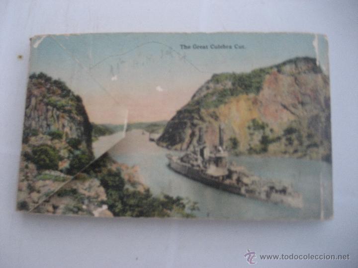 Postales: Canal de Panama. 1929. Block postal con 23 postales. - Foto 2
