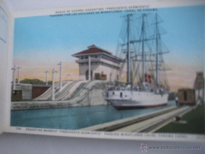 Postales: Canal de Panama. 1929. Block postal con 23 postales. - Foto 10