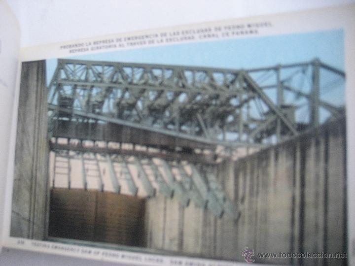 Postales: Canal de Panama. 1929. Block postal con 23 postales. - Foto 15