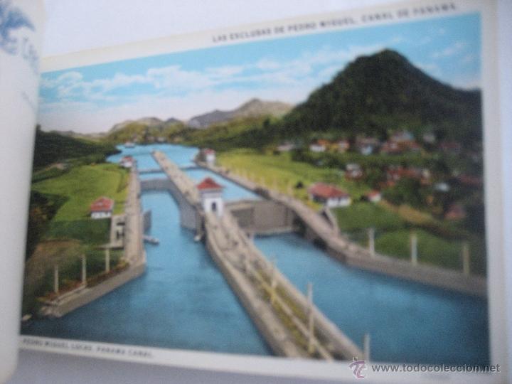 Postales: Canal de Panama. 1929. Block postal con 23 postales. - Foto 16