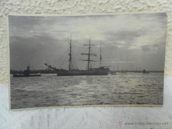 Postales: Foto postal. Barco. Circulada. - Foto 3