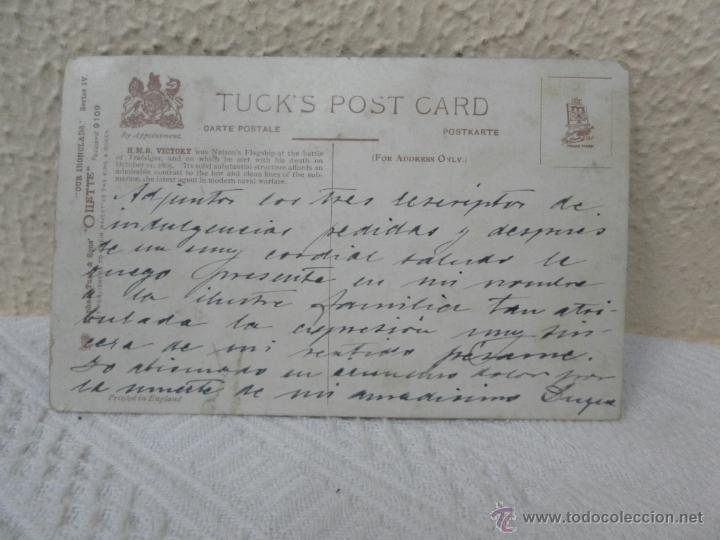 Postales: Tarjeta postal. Submarino Ingles, N&ordm;3. - Foto 2