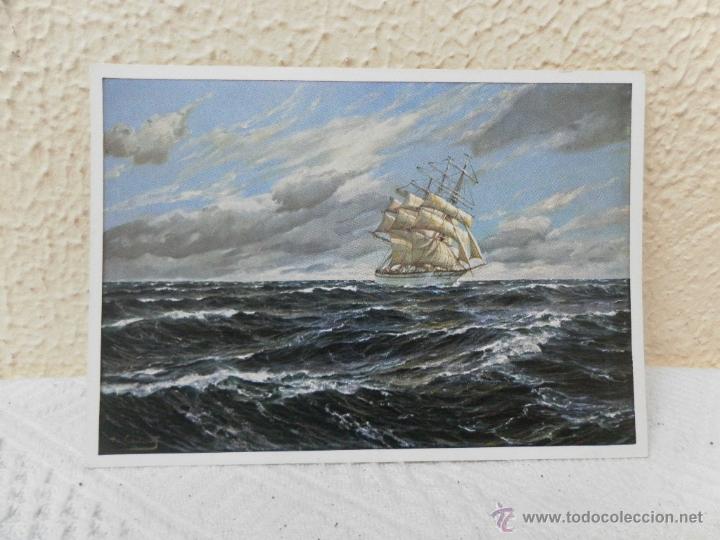 Postales: Tarjeta postal. Velero Vor Dem Wid - Foto 1