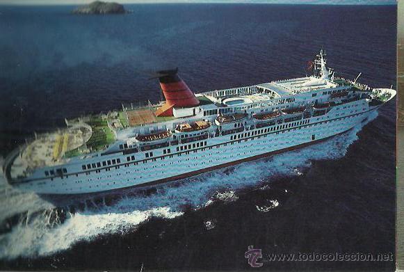 Postales: TARJETA POSTAL. BARCOS. M. V. CUNARD PRINCESS. - Foto 1