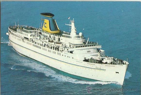 Postales: TARJETA POSTAL. BARCOS. M.N. DANAE. - Foto 1