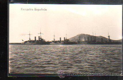 Postales: TARJETA POSTAL DE BARCOS. ESCUADRA ESPA&Ntilde;OLA. - Foto 1