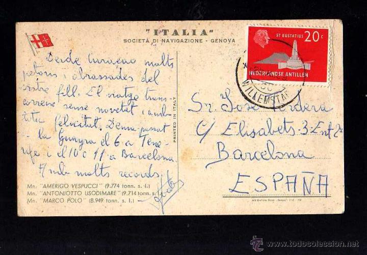 Postales: Postal Barco. Circulada. - Foto 2