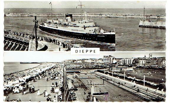 Postales: POSTAL, DIEPPE, CIRCULADA CON SELLO - Foto 1