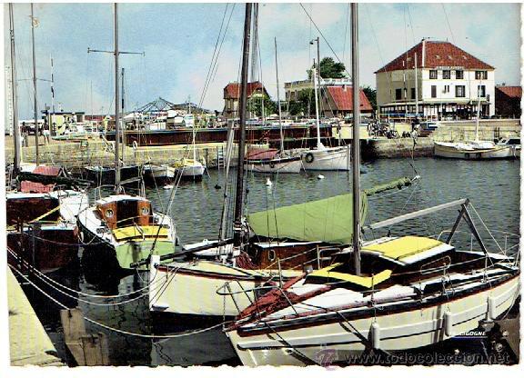 Postales: POSTAL, COURSEULLES, CIRCULADA SIN SELLO,ED. LA CIGOGNE - Foto 1