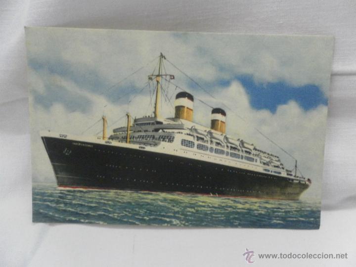 Postales: Buque Independence, American Export Lines New - Foto 1