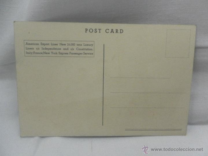 Postales: Buque Independence, American Export Lines New - Foto 2