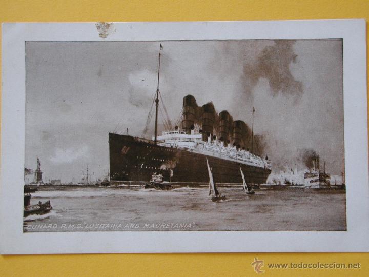 Postales: LUSITANIA Y MAURITANIA. - Foto 1