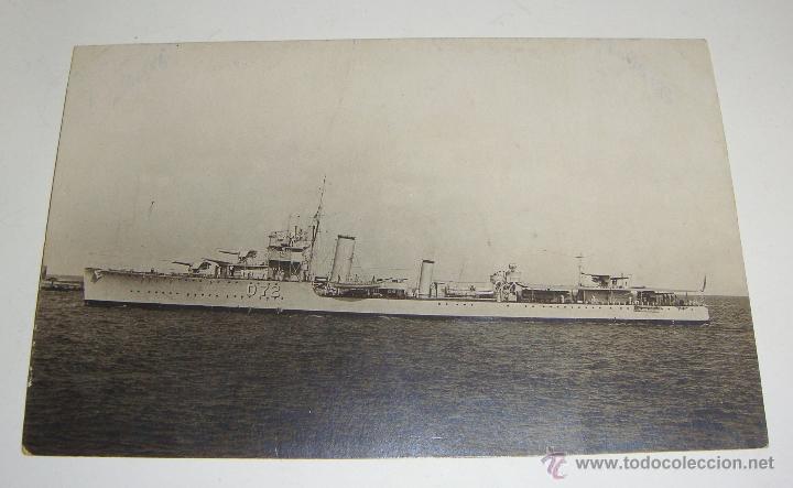 Postales: Postal Barco de Guerra. H.M.S Wanderer - Foto 1