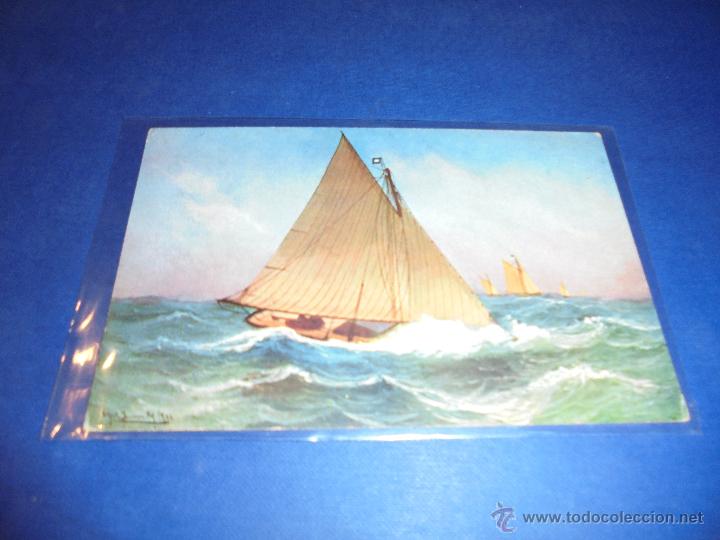 Postales: ANTIGUA POSTAL - BARCOS 14X9 CM. - Foto 1