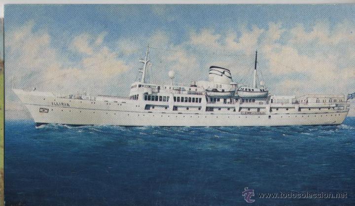 Postales: Postal buque ILLIRIA - Foto 1