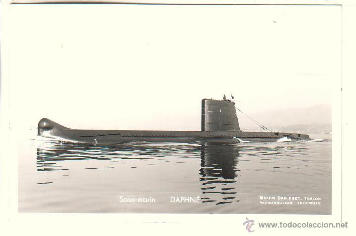 Postales: SUBMARINO DAPHNE. Tarjeta postal - Foto 1
