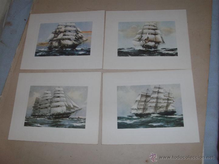 Postales: POSTALES DE BARCOS - 4 EJEMPLARES - - Foto 1