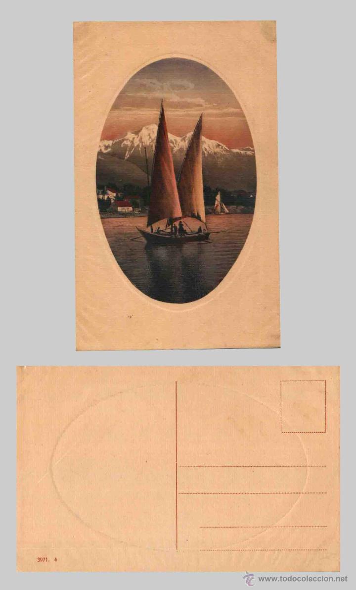 Postales: Postal antigua - Serie Barcos - Foto 1