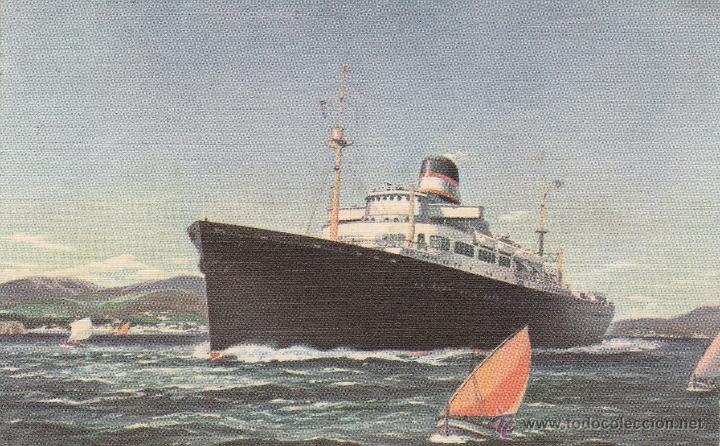 Postales: N&ordm; 21061 POSTAL BARCO AMERICAN EXPORT LINES - Foto 1