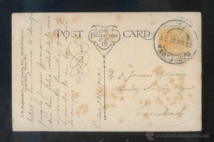 Postales: Ed. C. W. Faulkner & Co. Ltd. Circulada 1921. - Foto 2