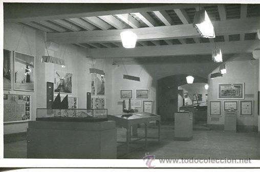 Postales: BARCELONA-EXPOSICI&Oacute;N NACIONAL DEL LIBRO DEL MAR-1943- - Foto 1