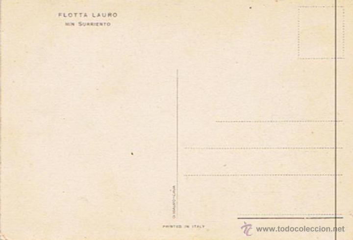 Postales: TARJETA POSTAL DE BARCO &uml;FLOTTA LAURO&uml; - Foto 2