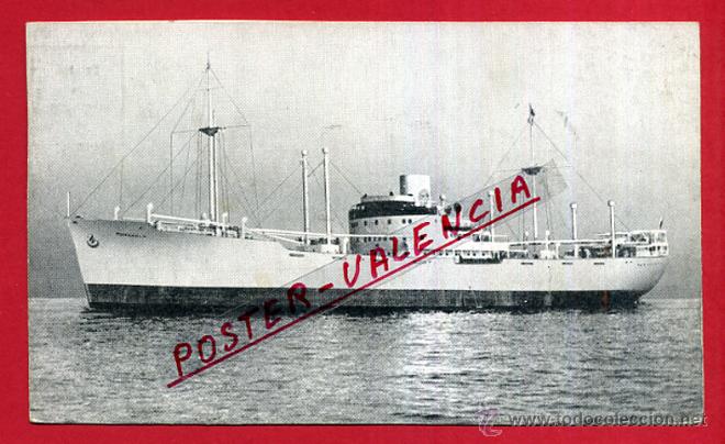 Postales: POSTAL BARCO, M/S TUNAHOLM, P81432 - Foto 1