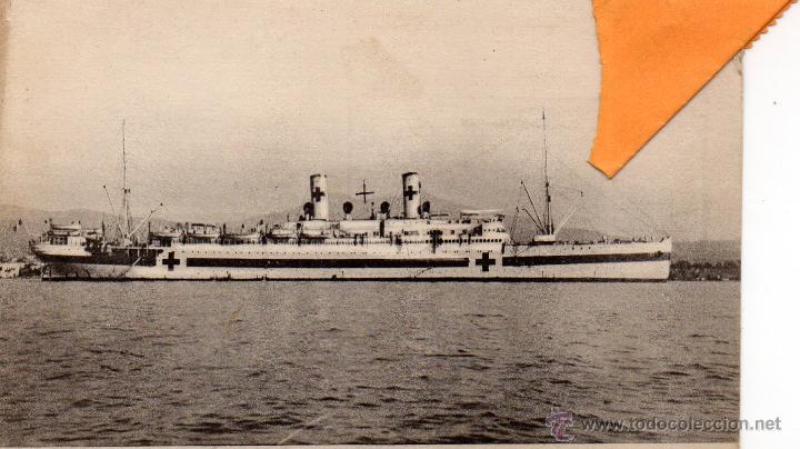 Postales: BARCO CRUZ ROJA - Foto 1