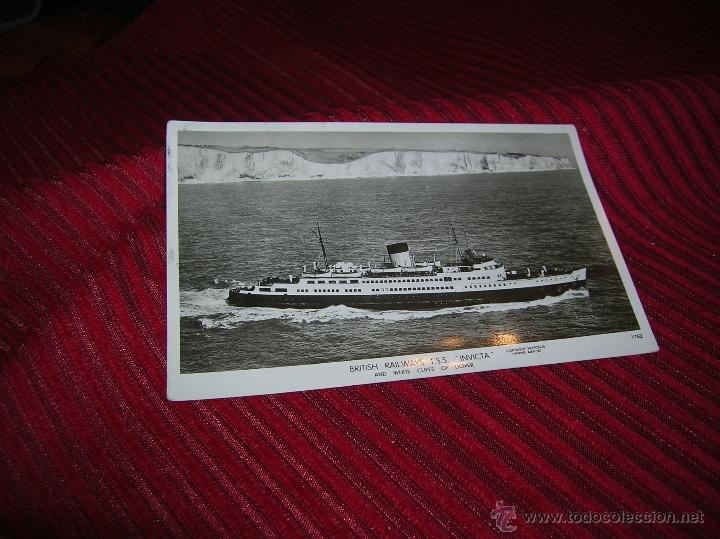 Postales: Antigua postal British   Railways  T.S.S. Invicta - Foto 1