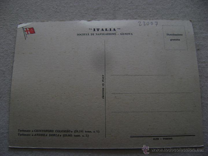 Postales: CRISTOFORO COLOMBO.23007 - Foto 2