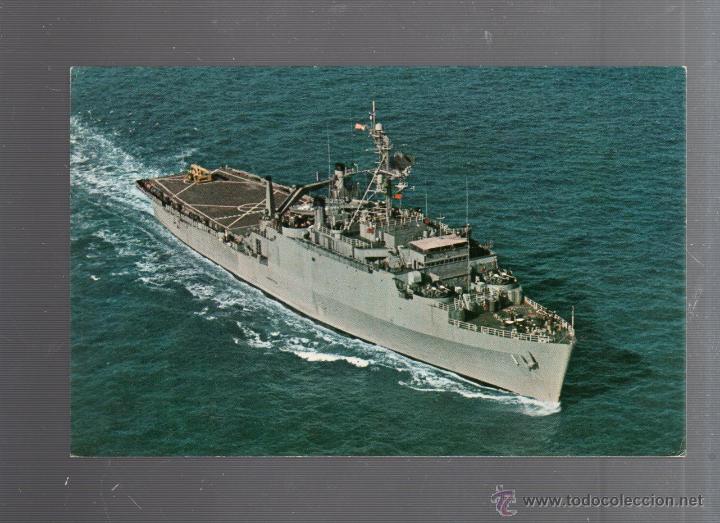 Postales: TARJETA POSTAL DE BARCO. RALEIGH. U.S.S. - Foto 1