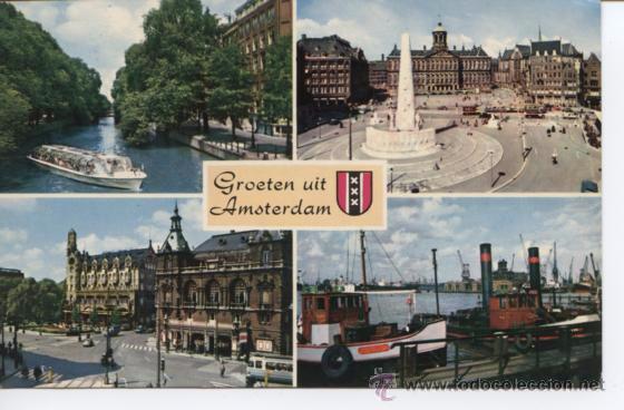 Postales: AMSTERDAM.  BARCO - Foto 1