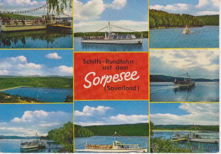 Postales: SAUERLAND. ALEMANIA. BARCO - Foto 1