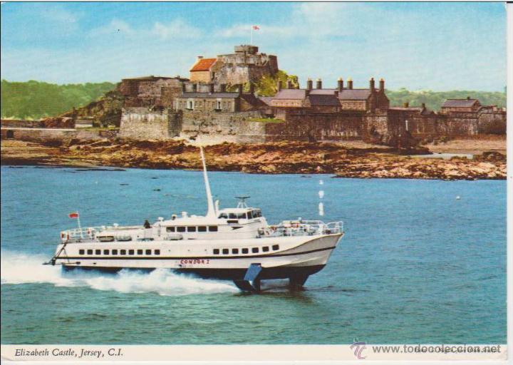 Postales: INGLATERRA. JERSEY. BARCO - Foto 1