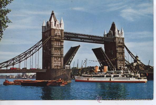Postales: INGLATERRA. LONDRES. BARCO - Foto 1